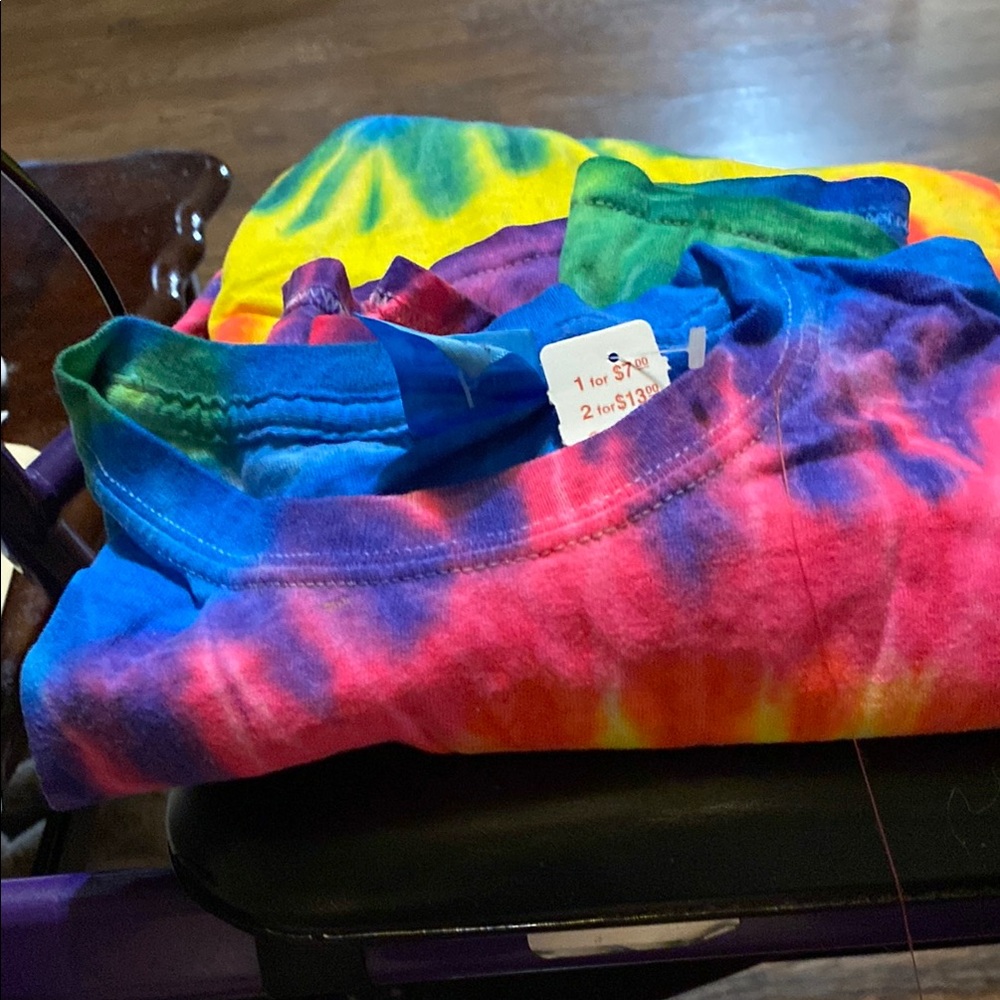 Vibrant Tie-Dye T-Shirt ew never worn.